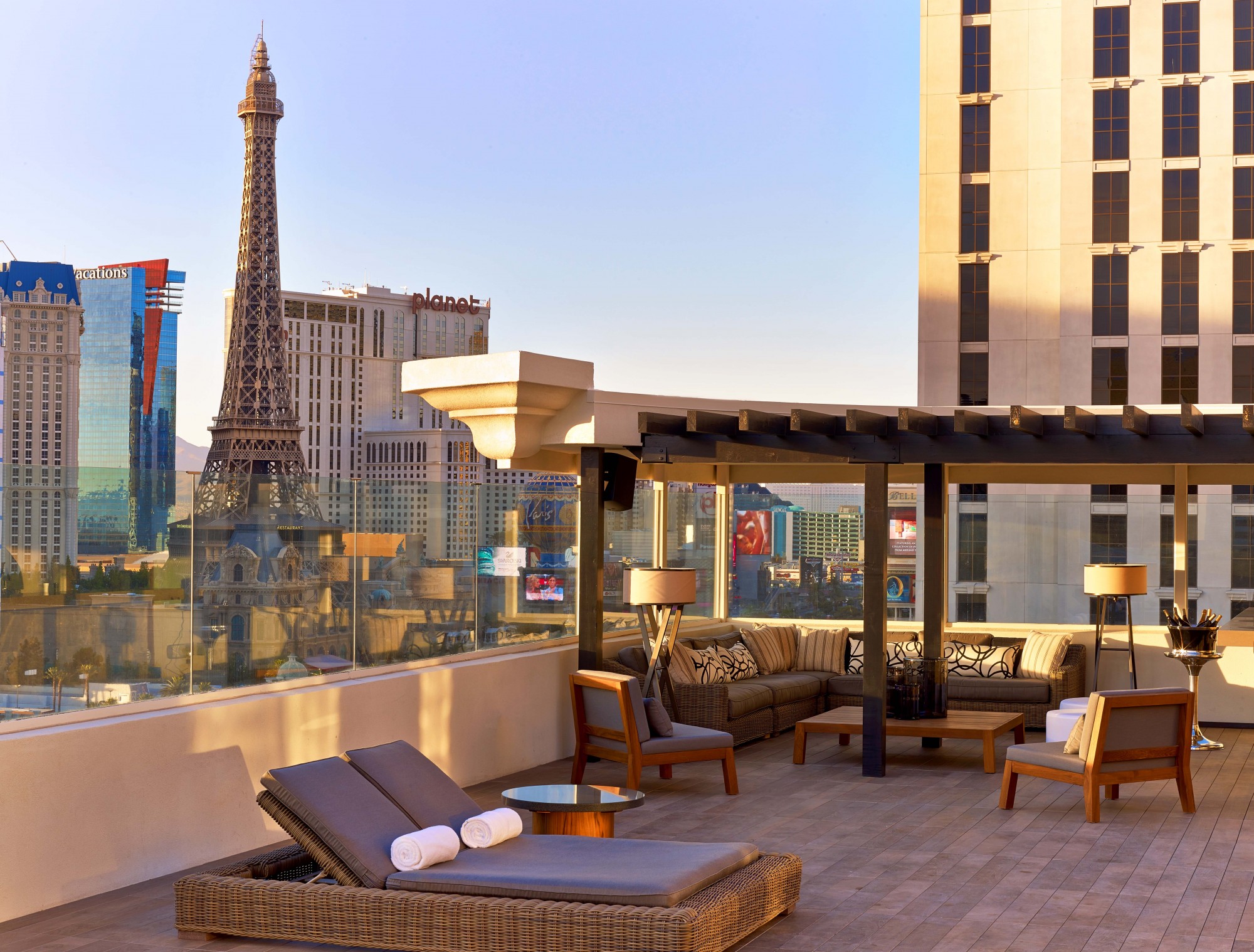 Exterior of a Louis Vuitton store in Caesars Palace hotel in Las