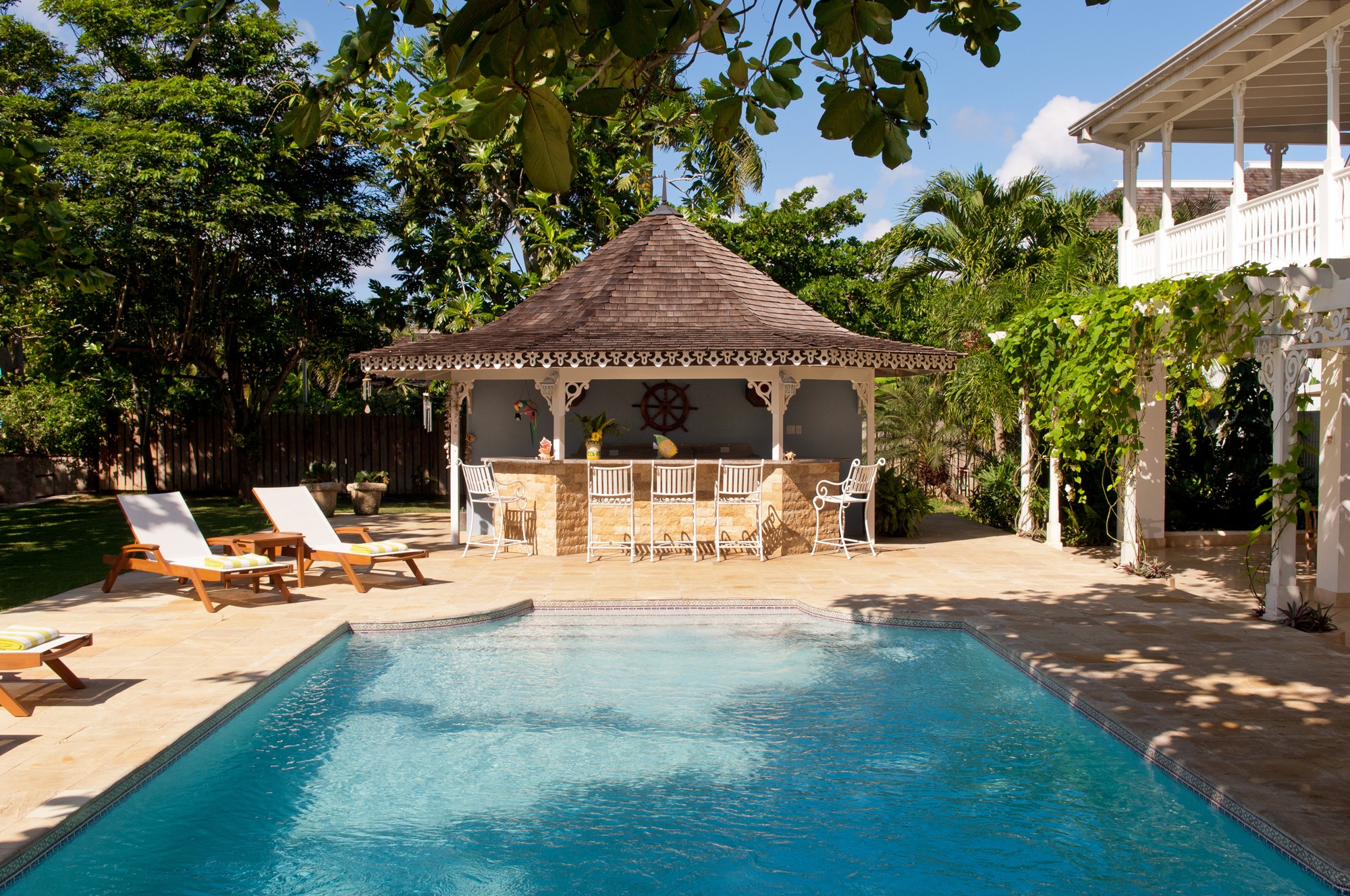 A Summer Place on the Beach, Jamaica Villa by Linda Smith