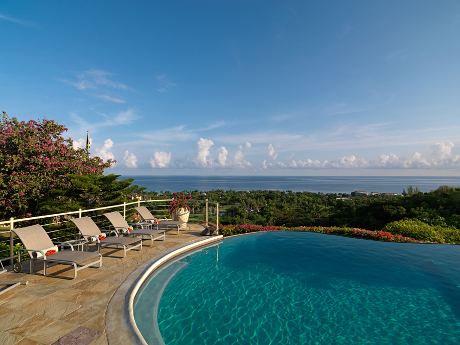 ... sited for its breathtaking panorama of the Caribbean Sea.