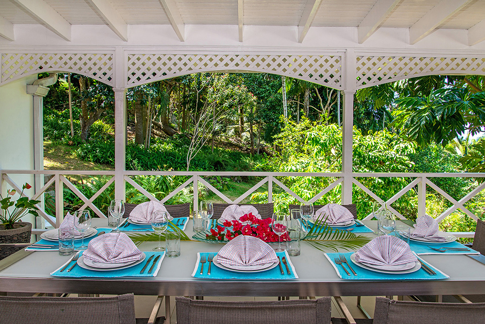 The talented chef starts your day with eye-opener Jamaican coffee followed by a cooked-to-order al fresco breakfast, then lunch on the porch, poolside evening hors d'oeuvres, a delicious mult