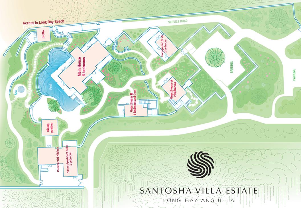Santosha Villa Al Villas Of, Guest House Floor Plans 2 Bedroom